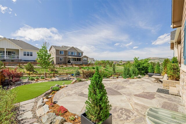 3059 Morningbird Ln, Castle Rock, CO 80109 - view of patio