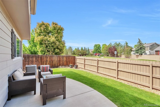 7472 S Memphis St, Aurora, CO 80016 - view of patio featuring an outdoor hangout area