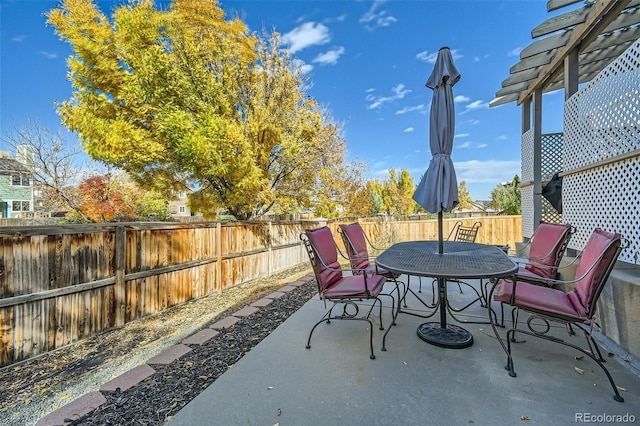 view of patio / terrace