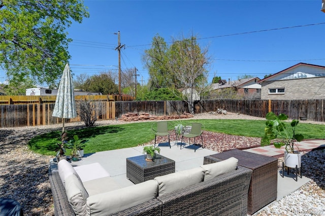 10769 Carrol Ln, Northglenn, CO 80233 - view of patio with outdoor lounge area