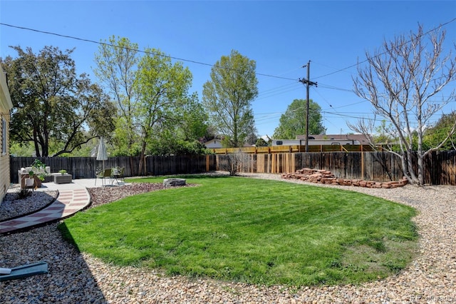 10769 Carrol Ln, Northglenn, CO 80233 - view of yard with a patio area
