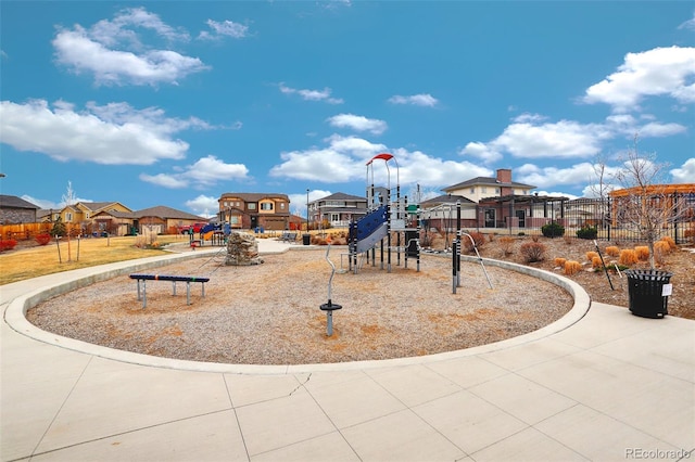 view of community play area