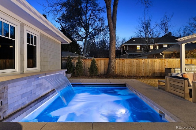 2130 S Milwaukee St, Denver, CO 80210 - view of pool with a fenced in pool and fence