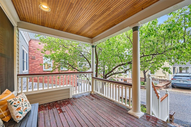 753 Pearl St, Boulder, CO 80302 - view of wooden terrace