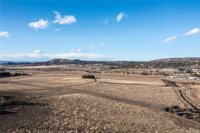 view of mountain feature