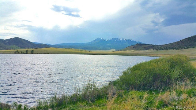 59 Whip Way, Hartsel, CO 80449 - water view featuring mountains