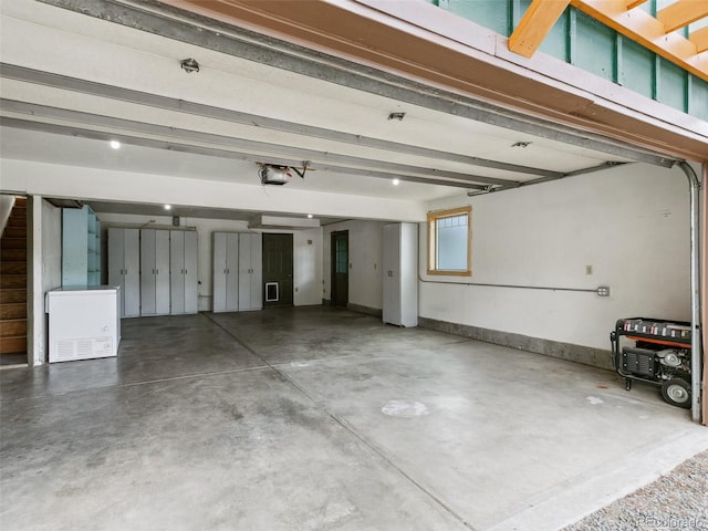 6066 Crawford Gulch Rd, Golden, CO 80403 - garage with a garage door opener