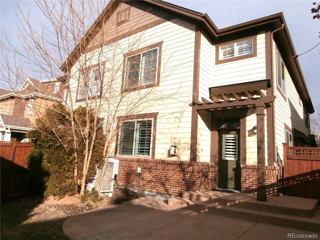 view of rear view of house