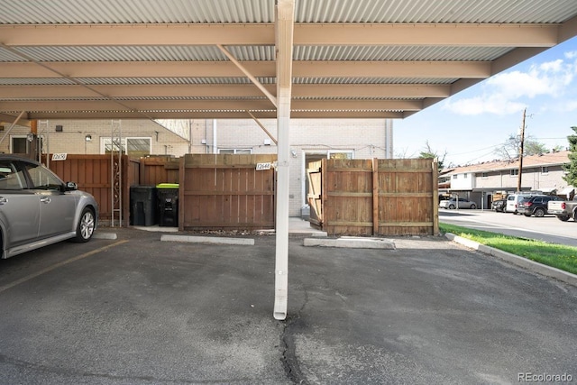 12648 W Virginia Ave, Lakewood, CO 80228 - covered parking lot with fence