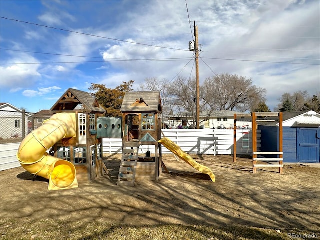 view of playground