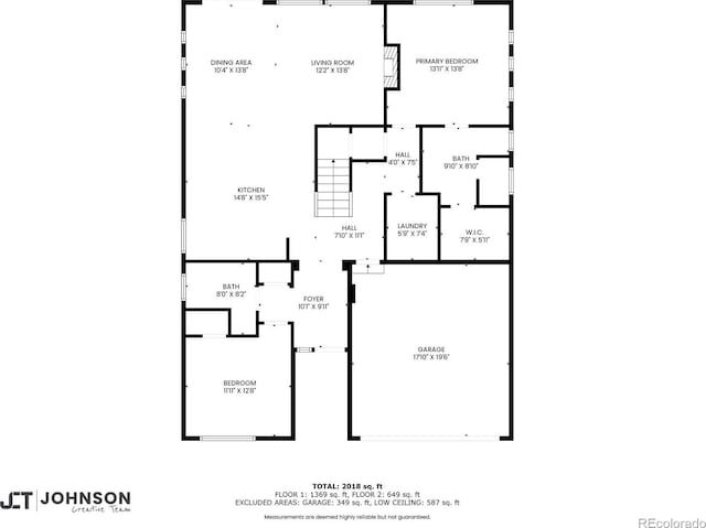 19688 E 52nd Ave, Denver, CO 80249 - home floor plan