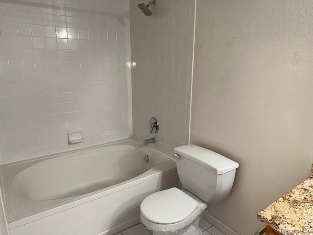 12304 W Cross Dr Unit 304, Littleton, CO 80127 - full bath featuring vanity, shower / bath combination, and tile patterned flooring