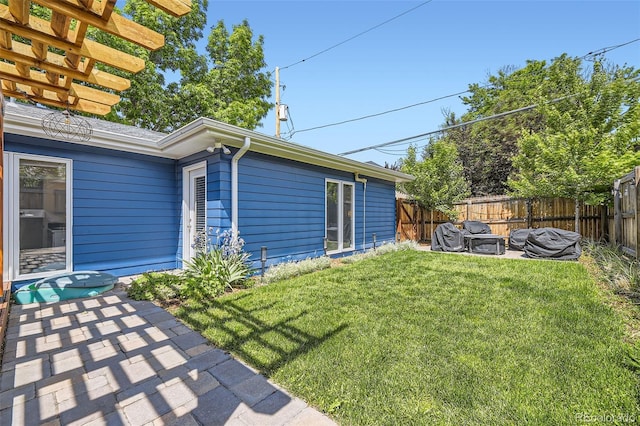 2684 S Adams St, Denver, CO 80210 - view of yard featuring a patio area