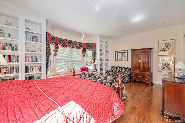 16929 W 63rd Ln, Golden, CO 80403 - bedroom featuring wood finished floors and ornamental molding