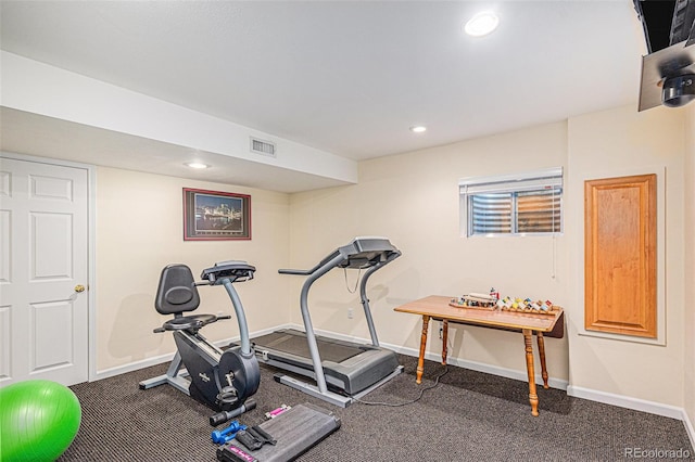 16929 W 63rd Ln, Golden, CO 80403 - workout area featuring recessed lighting and carpet