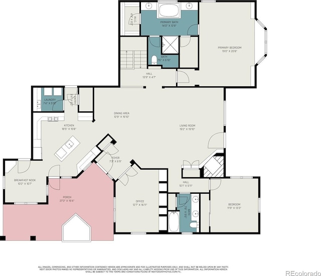 16929 W 63rd Ln, Golden, CO 80403 - view of home floor plan