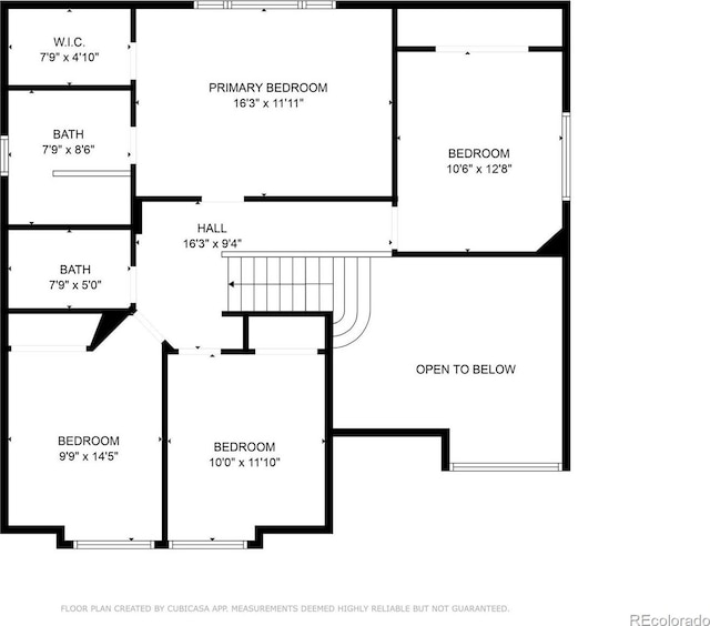 20396 E Berry Pl, Centennial, CO 80015 - view of floor plan / room layout