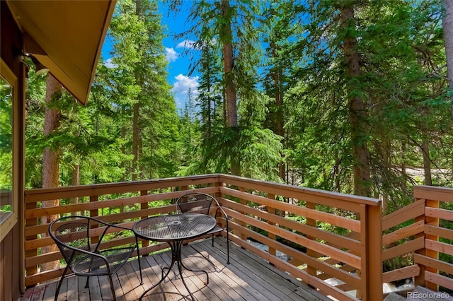 3237 Mill Creek Rd, Dumont, CO 80436 - view of wooden deck