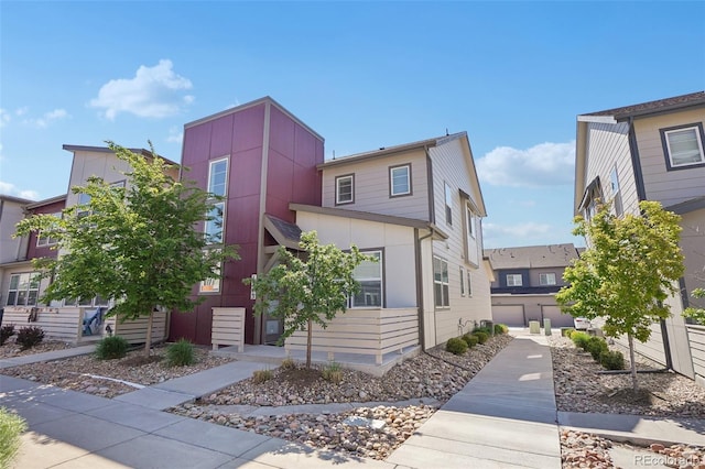 1743 Spring Water Pt, Colorado Springs, CO 80908 - view of contemporary house