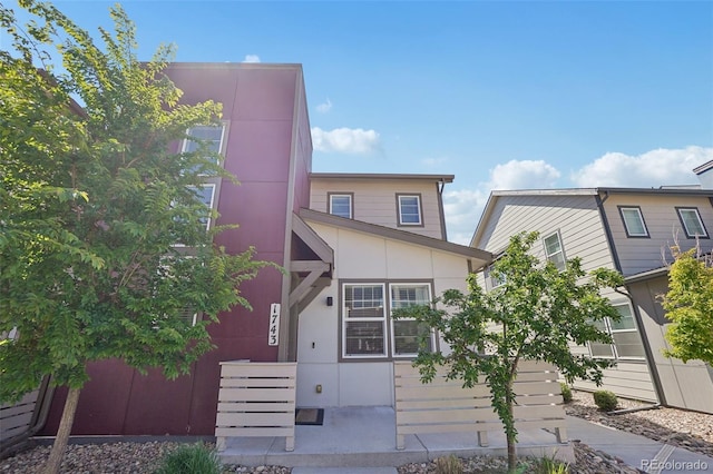 1743 Spring Water Pt, Colorado Springs, CO 80908 - view of modern home