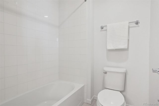 1743 Spring Water Pt, Colorado Springs, CO 80908 - full bathroom featuring baseboards, toilet, and bathing tub / shower combination