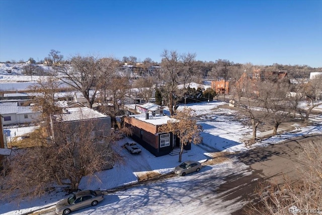 813 E B St, Pueblo, CO 81003 - view of snowy aerial view