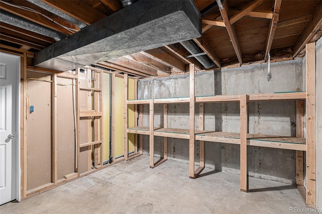 867 S Grape St, Denver, CO 80246 - view of unfinished below grade area