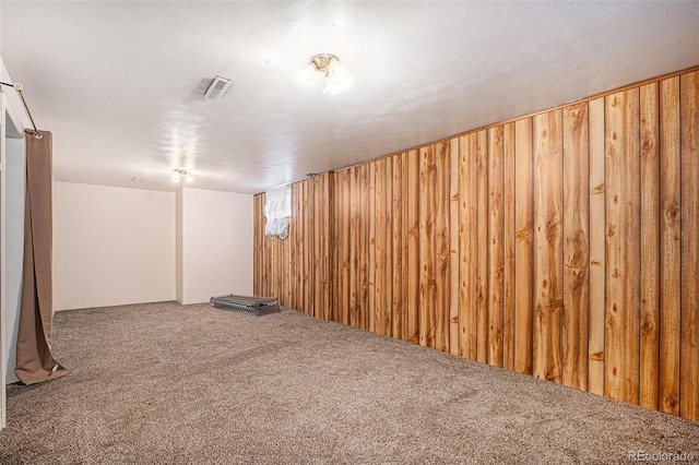 547 S 3rd Ave, Brighton, CO 80601 - finished basement with carpet and wooden walls