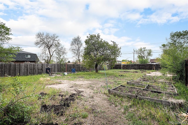 547 S 3rd Ave, Brighton, CO 80601 - fenced backyard featuring a garden
