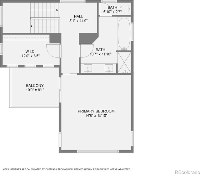 2692 N Raleigh St, Denver, CO 80212 - view of property floor plan