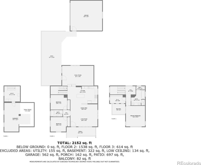 2692 N Raleigh St, Denver, CO 80212 - view of property floor plan