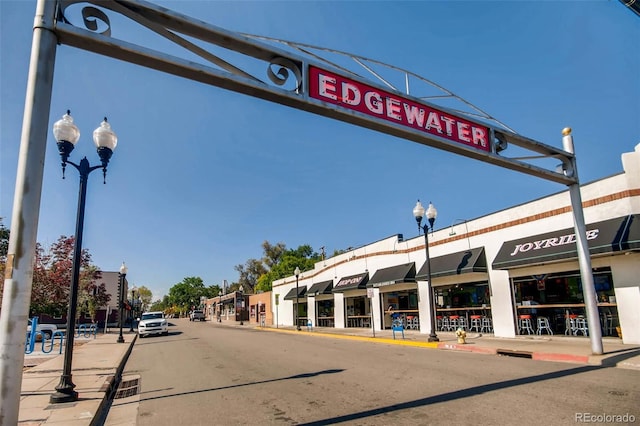 2692 N Raleigh St, Denver, CO 80212 - view of asphalt road featuring street lighting, sidewalks, and curbs