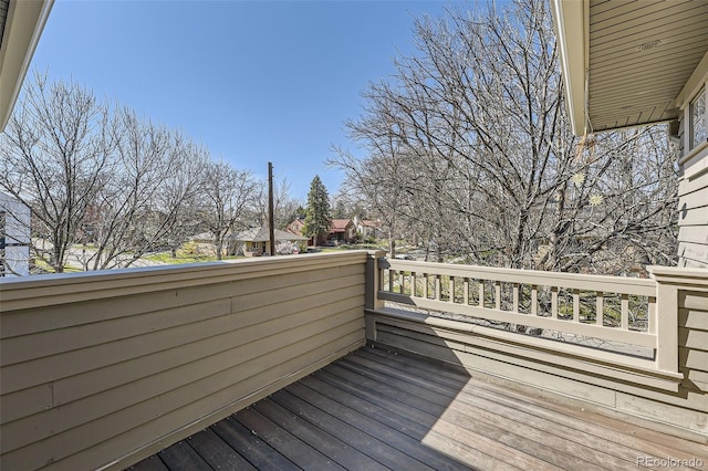 2692 N Raleigh St, Denver, CO 80212 - deck with a residential view