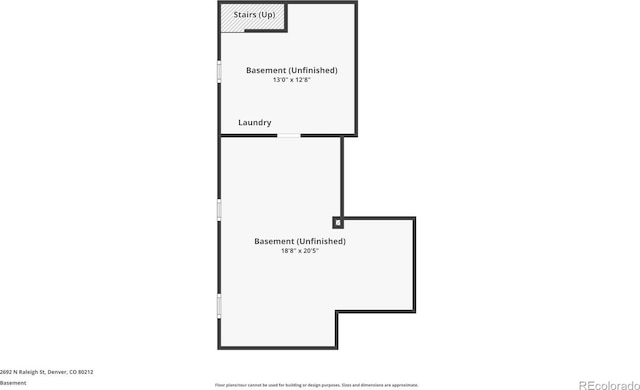 2692 N Raleigh St, Denver, CO 80212 - view of room layout