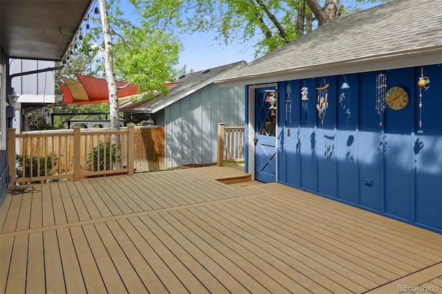 view of deck
