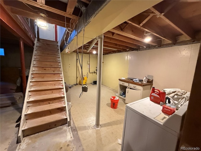 8995 E Cornell Ave, Denver, CO 80231 - unfinished basement featuring stairway