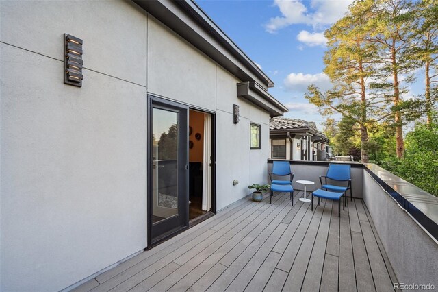 445 Forest St, Denver, CO 80220 - view of wooden terrace