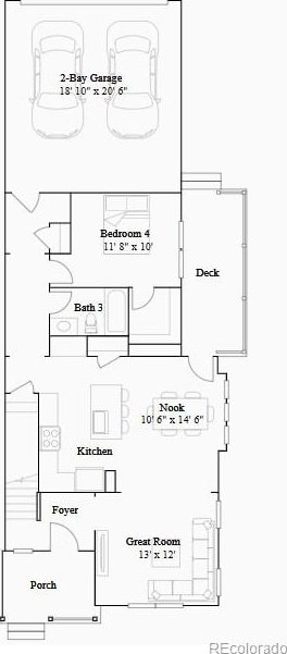 15228 Detroit St, Thornton, CO 80602 - view of room layout