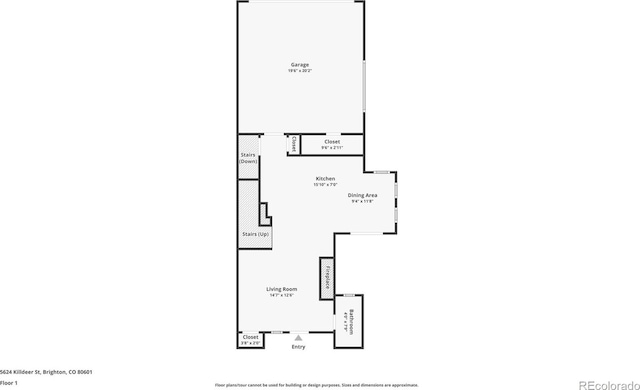 5624 Killdeer St, Brighton, CO 80601 - home floor plan