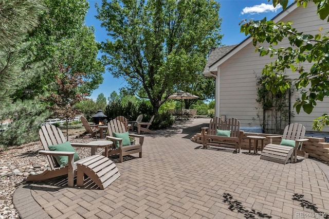 6633 E 166th Pl, Brighton, CO 80602 - view of patio featuring outdoor dining space
