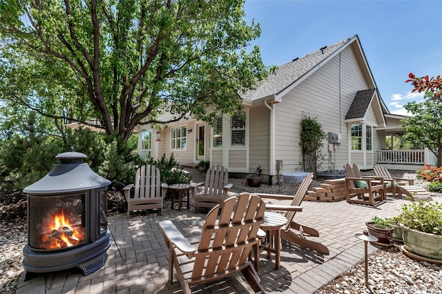 6633 E 166th Pl, Brighton, CO 80602 - view of patio / terrace featuring a fire pit