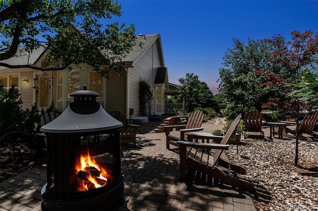 6633 E 166th Pl, Brighton, CO 80602 - view of patio / terrace featuring a fire pit