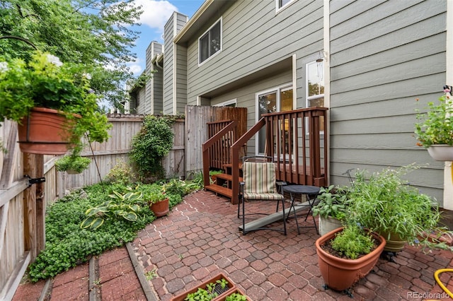 view of patio