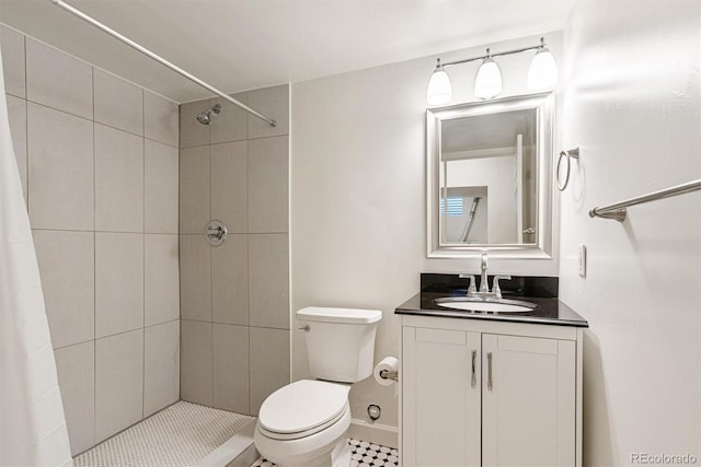 1331 Xanadu St, Aurora, CO 80011 - full bath featuring vanity and tiled shower