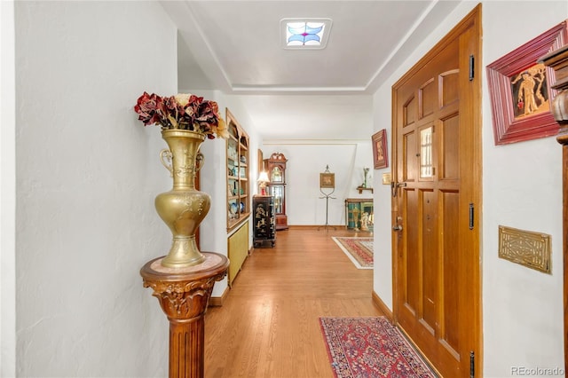1475 S Monaco St Parkway, Denver, CO 80224 - entrance foyer with light wood-style floors
