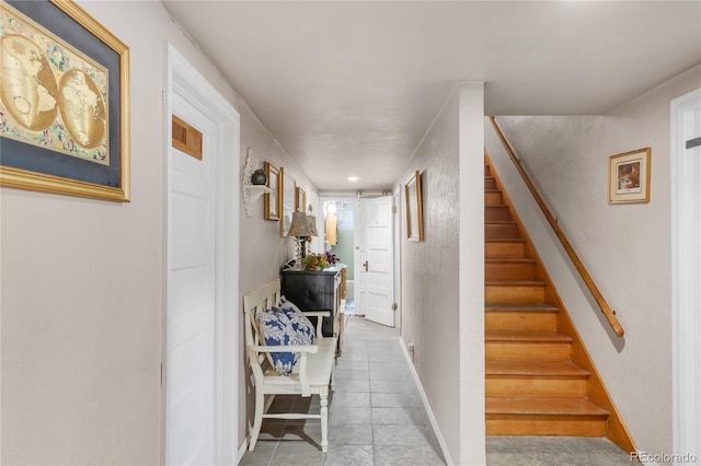 1475 S Monaco St Parkway, Denver, CO 80224 - corridor with stairs and baseboards