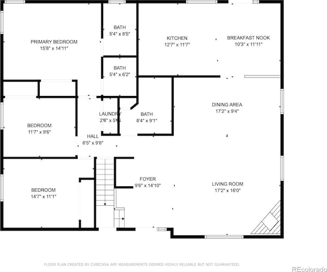 2090 S Fairplay St, Aurora, CO 80014 - floor plan / room layout