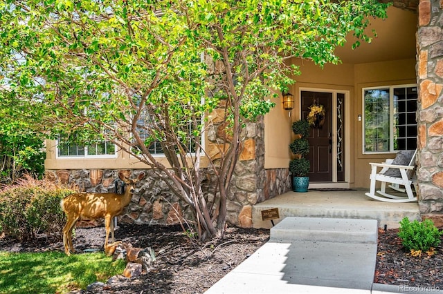 view of property entrance