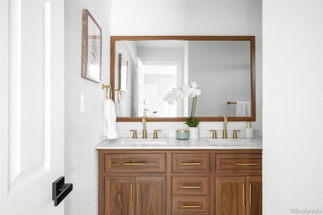 3065 S Eudora St, Denver, CO 80222 - bathroom with double vanity