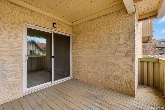3035 Oneal Pkwy Unit 20V, Boulder, CO 80301 - view of wooden terrace